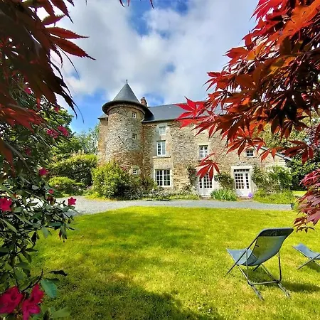 펜션 Manoir Normand Du Xive Siecle. Le Lorey